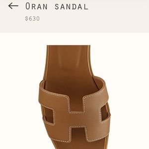 Hermès Sandal